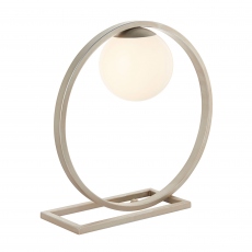 Karl Table Lamp Brushed Silver