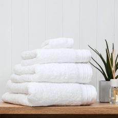 Lisbon White Towel Collection