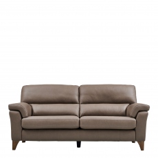 3 Seat Sofa In Leather - Mistral