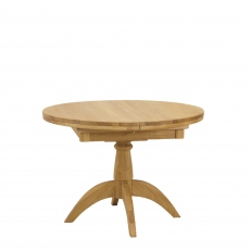 106cm Extending Round Dining Table - Sherwood
