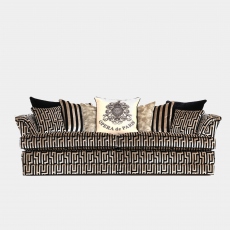 Fitzrovia - 4 Seat Hexagonal Back Sofa In Fabric