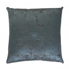 Orta Textured Blue Cushion Large
