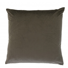 Di Tessuto Velvet Black Cushion Large