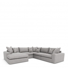Sapphire - 5 Piece LHF Chaise Corner Group In Fabric