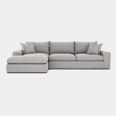 LHF Chaise Sofa In Fabric - Sapphire