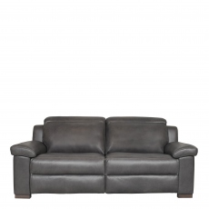 2 Seat 2 Power Recliner Sofa In Leather - Ostuni