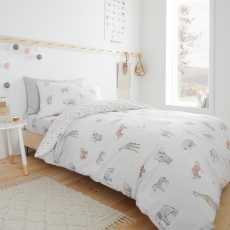 Little Bianca - Zoo Animals White Bedding Collection
