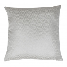 Astrid Textured Silver Cushion Large