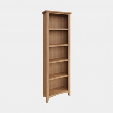 Large Bookcase Oak Finish - Burham
