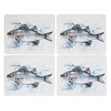Sea Bass - Set of 4 Placemats