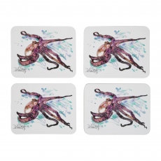 Octopus - Set of 4 Coasters