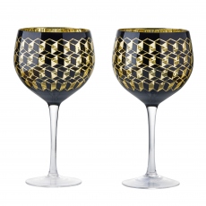 Cubic Gin Glasses Set of 2