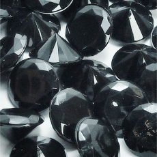 Acrylic Black Diamonds