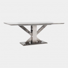 Azaro - Dining Table Grey Marble Top