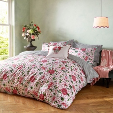 Cath Kidston Tea Rose Pink Bedding Collection