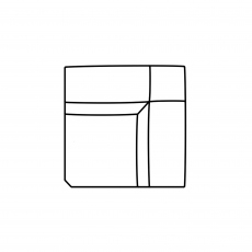 Portofino - Square Corner Unit In Fabric Or Leather