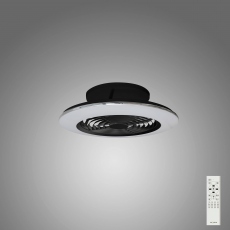 Mistral Mini Ceiling Light Fan LED 70w Black