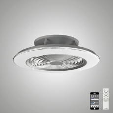 Mistral - Silver 70w LED Ceiling Light Fan
