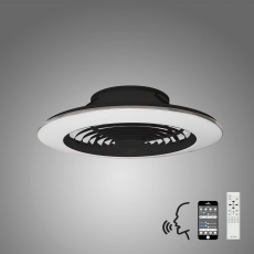 Mistral - Black 95w LED Extra Large Ceiling Light Fan