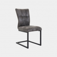 Rocco - Dining Chair In Vintage Grey Fabric