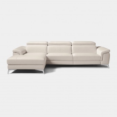 2 Piece LHF Chaise Sofa In Leather - Portofino