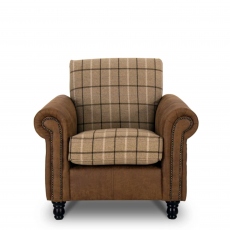Balmoral - Standard Back Accent Chair In Fabric