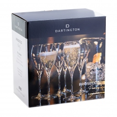 Set of 6 Prosecco Glasses - Dartington Party