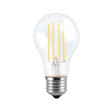 GLS - LED 8w ES Clear Cool White Light Bulb