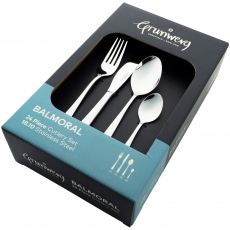 24 Piece Stainless Steel Cutlery Set - Balmoral