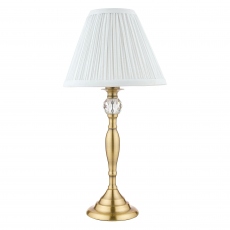 Laura Ashley - Ellis Antique Brass & Crystal Table Lamp
