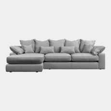 Lexington - Large LHF Chaise Pillow Back Sofa In Fabric