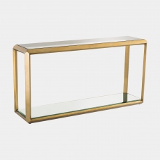 Console Table In Smoked Mirror Glass - Eichholtz Callum