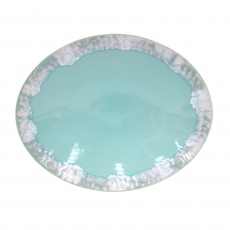 Taormina - Aqua Oval Platter