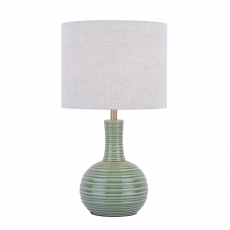 Padley Green Ceramic Table Lamp - Laura Ashley