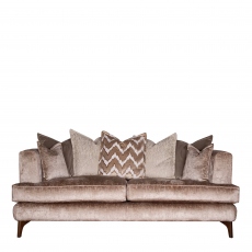 Ritz - 3 Seat Pillow Back Sofa In Fabric