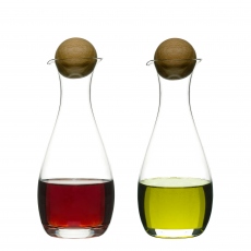 Sagaform Nature - Oil & Vinegar Bottles