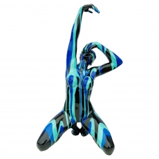 Carmen - Dancing Blue Sculpture