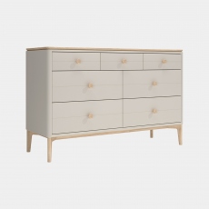 Lausanne Painted - 7 Drawer Wide Chest
