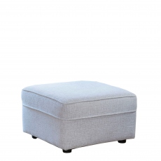 Footstool In Fabric - Mabel