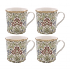Hyacinth - Set of 4 Breakfast Mugs