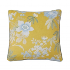 Medium Yellow Cushion - Graham & Brown Kimono Dreams
