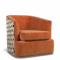 Orla Kiely Callan - Swivel Chair In Fabric
