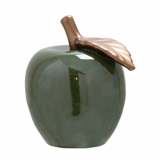 Apple - Green Ceramic Sculpture