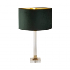 Green Crystal Table Lamp - Scalla