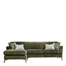 Mason - Small LHF Chaise Sofa In Fabric