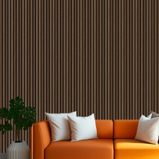 Walnut - Decorative Acoustic Slat Wall Panel
