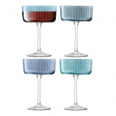 LSA Gems Sapphire - Box of 4 Champagne/Cocktail Glasses