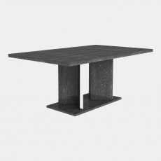 Isabella - Dining Table In Grey Birch