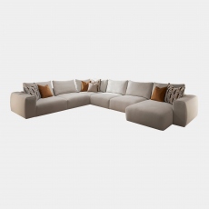 Long Island - Extra Large Corner Group With RHF Chaise In Fabric