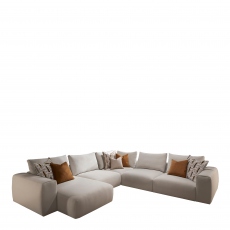 Long Island - Large Corner Group With LHF Chaise In Fabric
